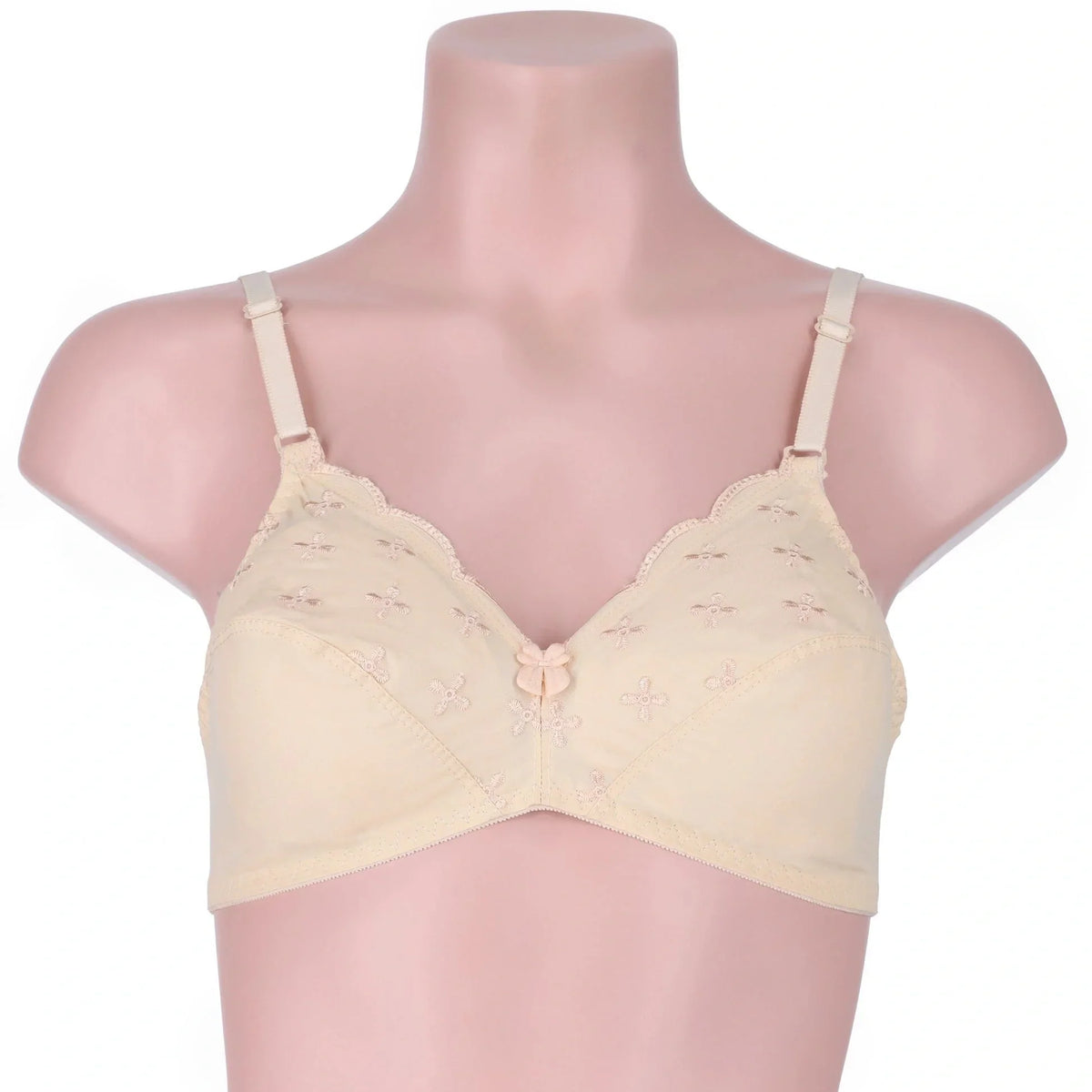 Sajiero Floral Whisper Casual Non Padded Wireless Bra