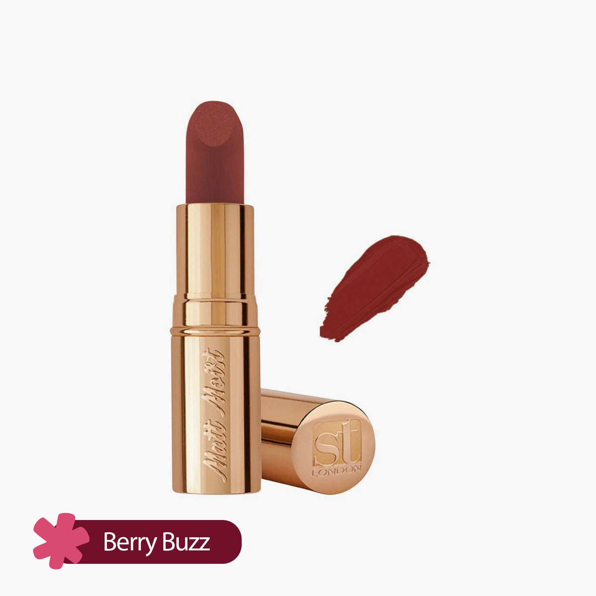 ST London Matt Moist Long Lasting Lipstick 4.5gm