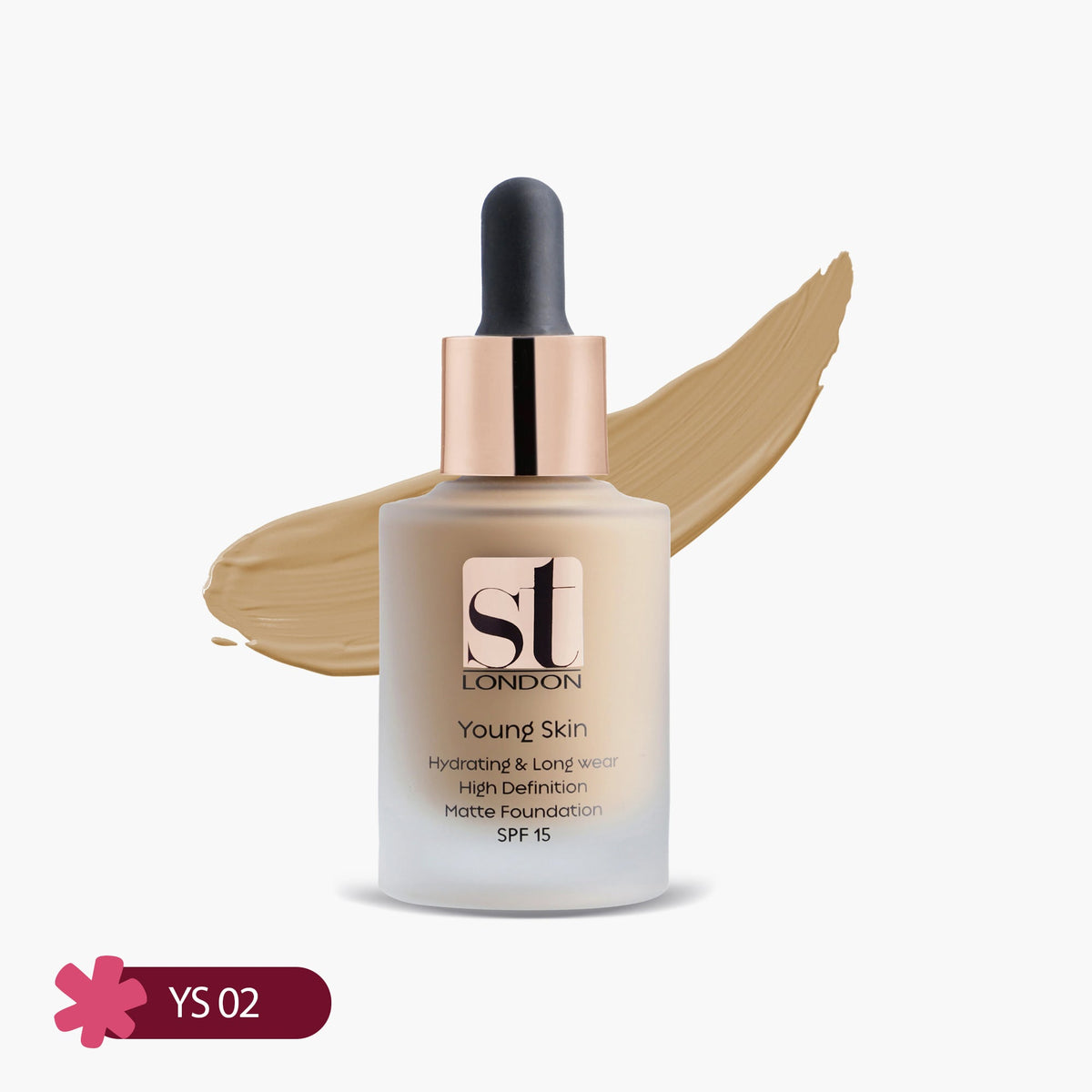 ST London Young Skin Hydrating And Long Wear Matte Foundation SPF 15 30ml