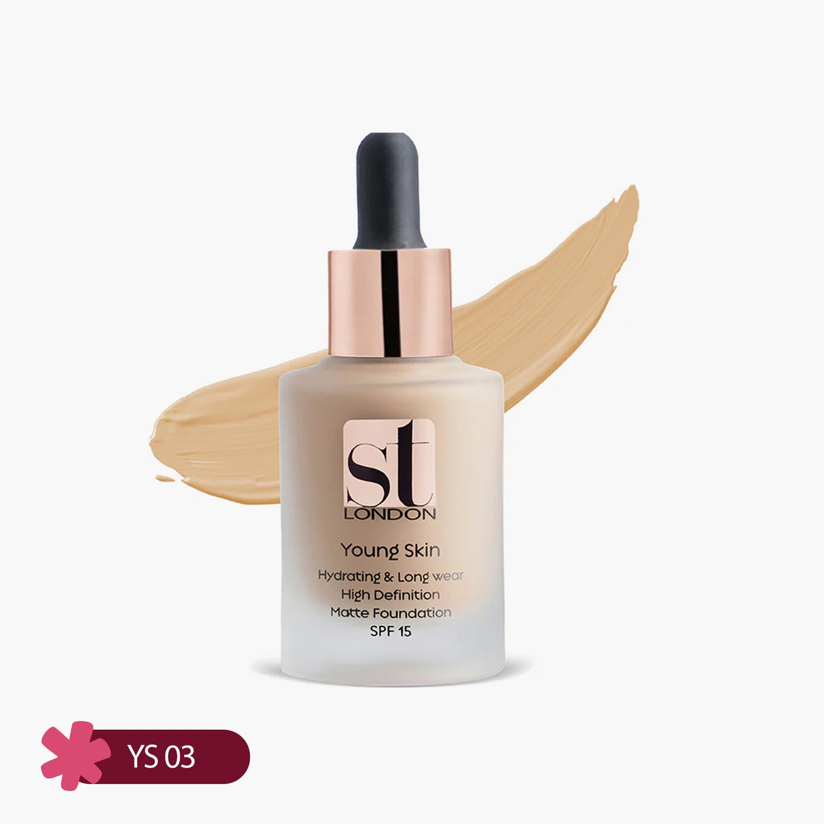 ST London Young Skin Hydrating And Long Wear Matte Foundation SPF 15 30ml