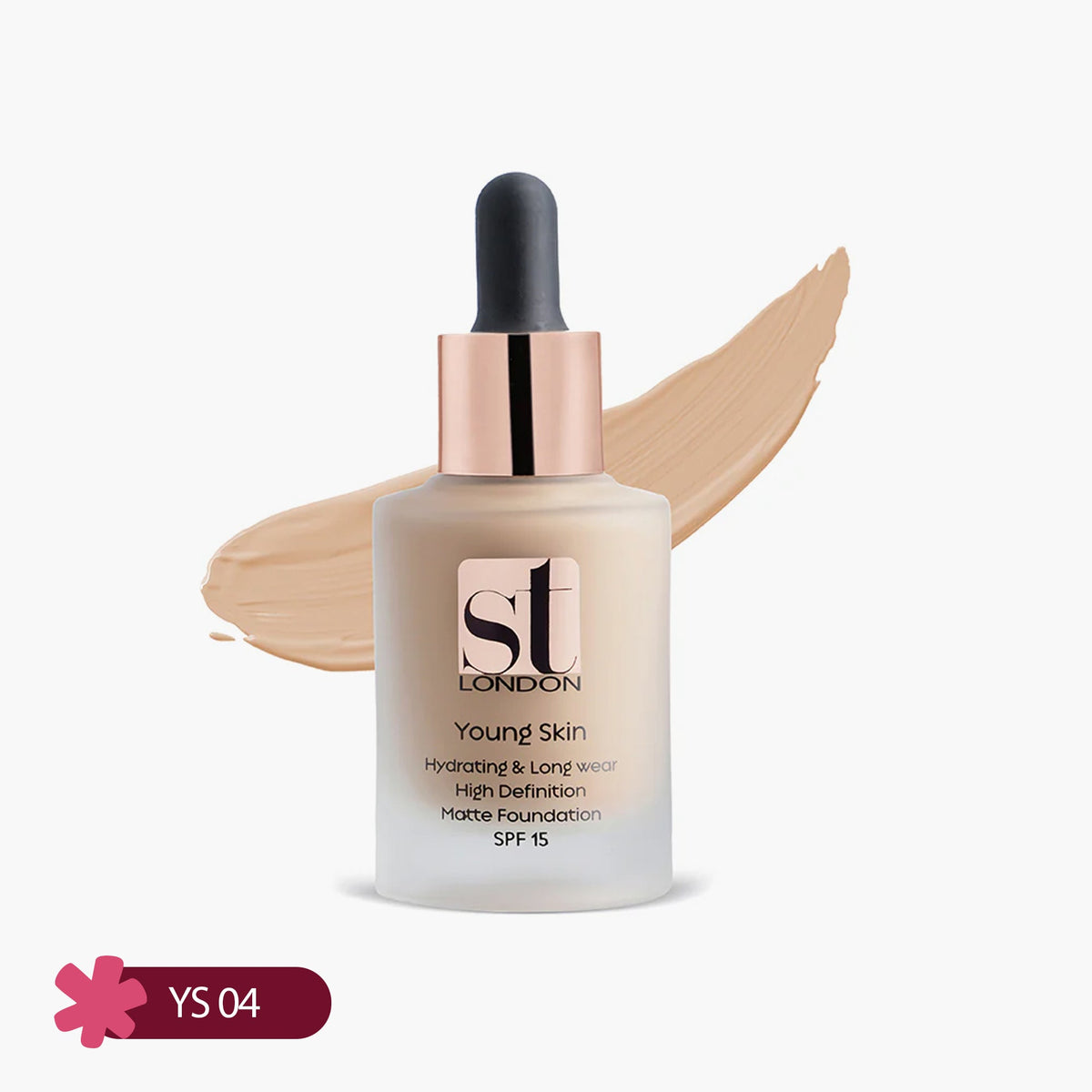 ST London Young Skin Hydrating And Long Wear Matte Foundation SPF 15 30ml