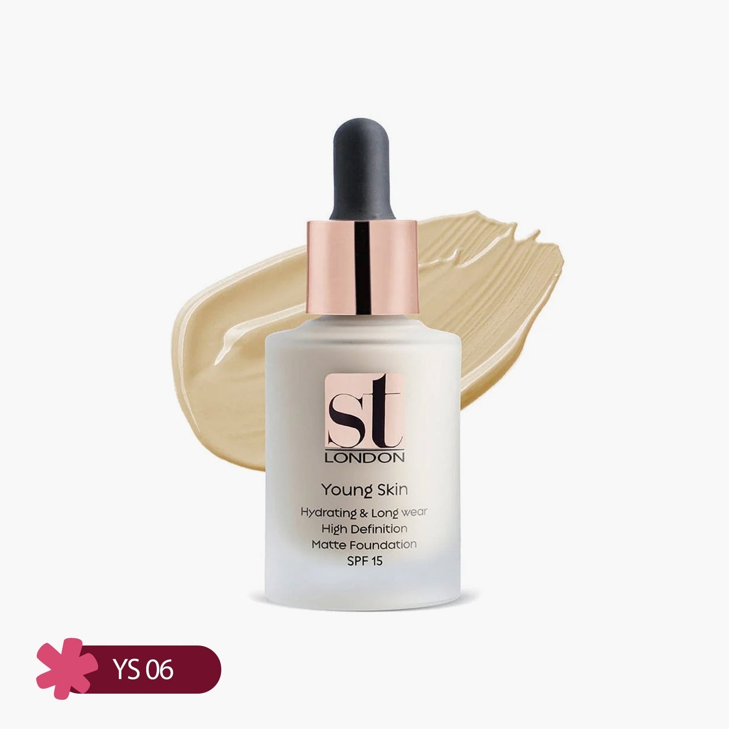 ST London Young Skin Hydrating And Long Wear Matte Foundation SPF 15 30ml
