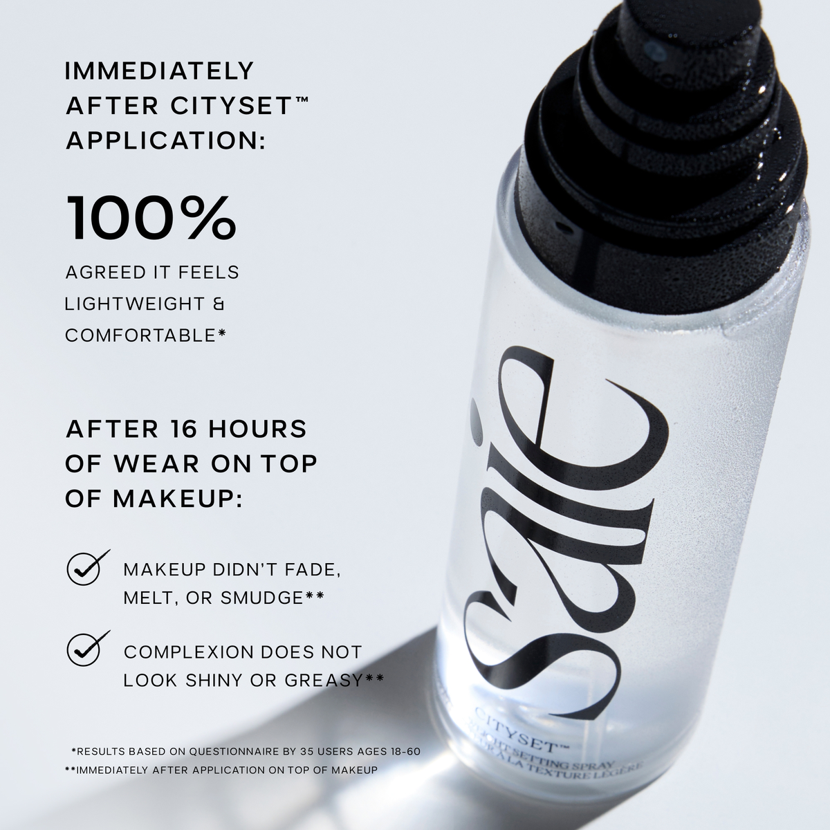 Saie Cityset Lightweight Setting Spray 95ml