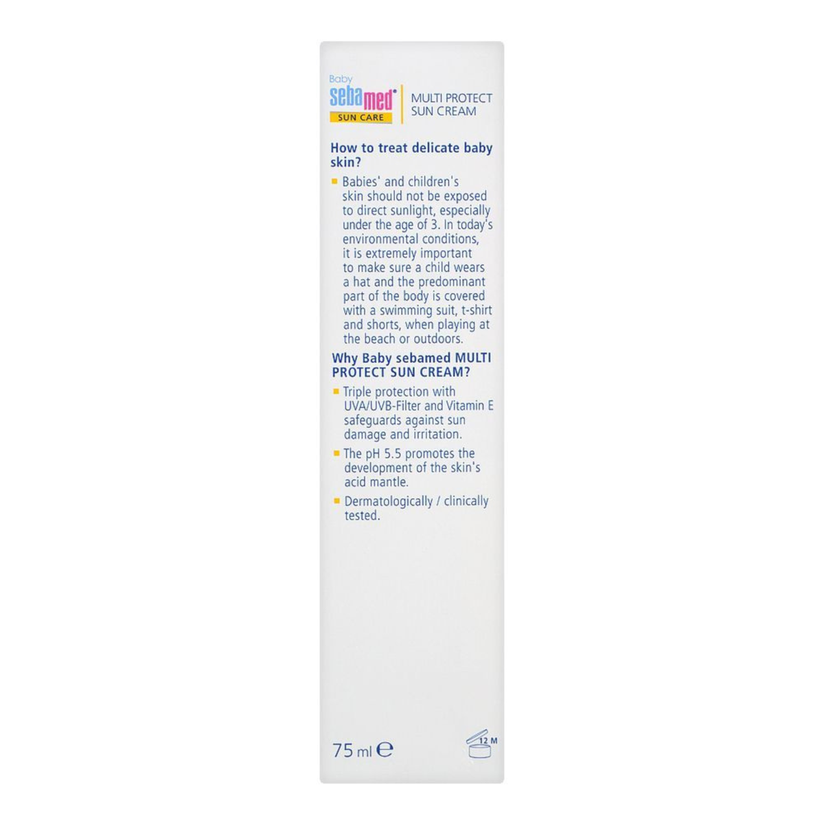 Sebamed Baby Sun Care Multi Protect Sun Cream SPF50 For Delicate & Sun Sensitive Skin