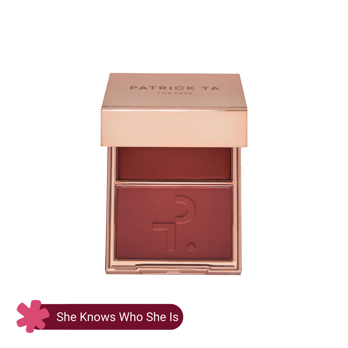 Patrick TA Major Headlines Double Take Creme & Powder Blush Duo 10gm
