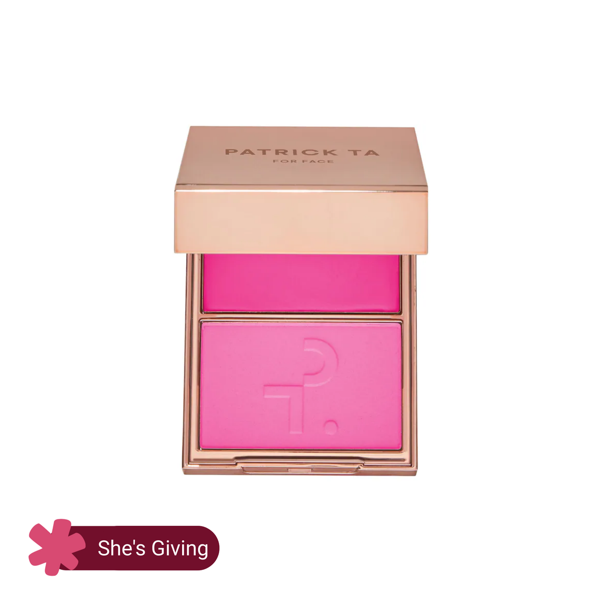 Patrick TA Major Headlines Double Take Creme & Powder Blush Duo 10gm