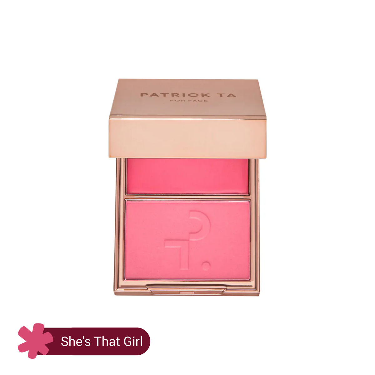 Patrick TA Major Headlines Double Take Creme & Powder Blush Duo 10gm