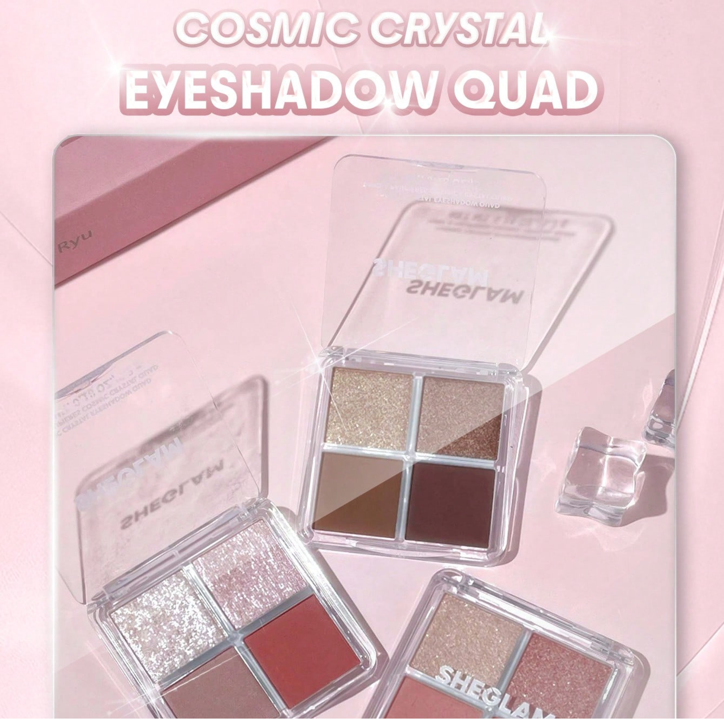 Sheglam Cosmic Crystal Eyeshadow Quad 5.2gm