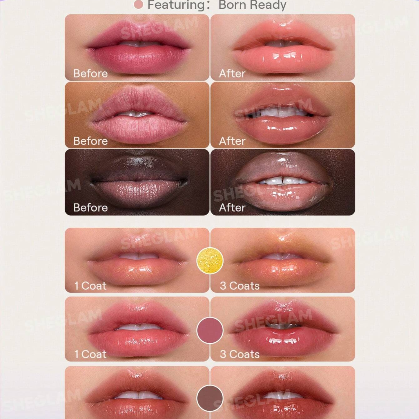 Sheglam Glass Lock Air Gloss 3.4ml