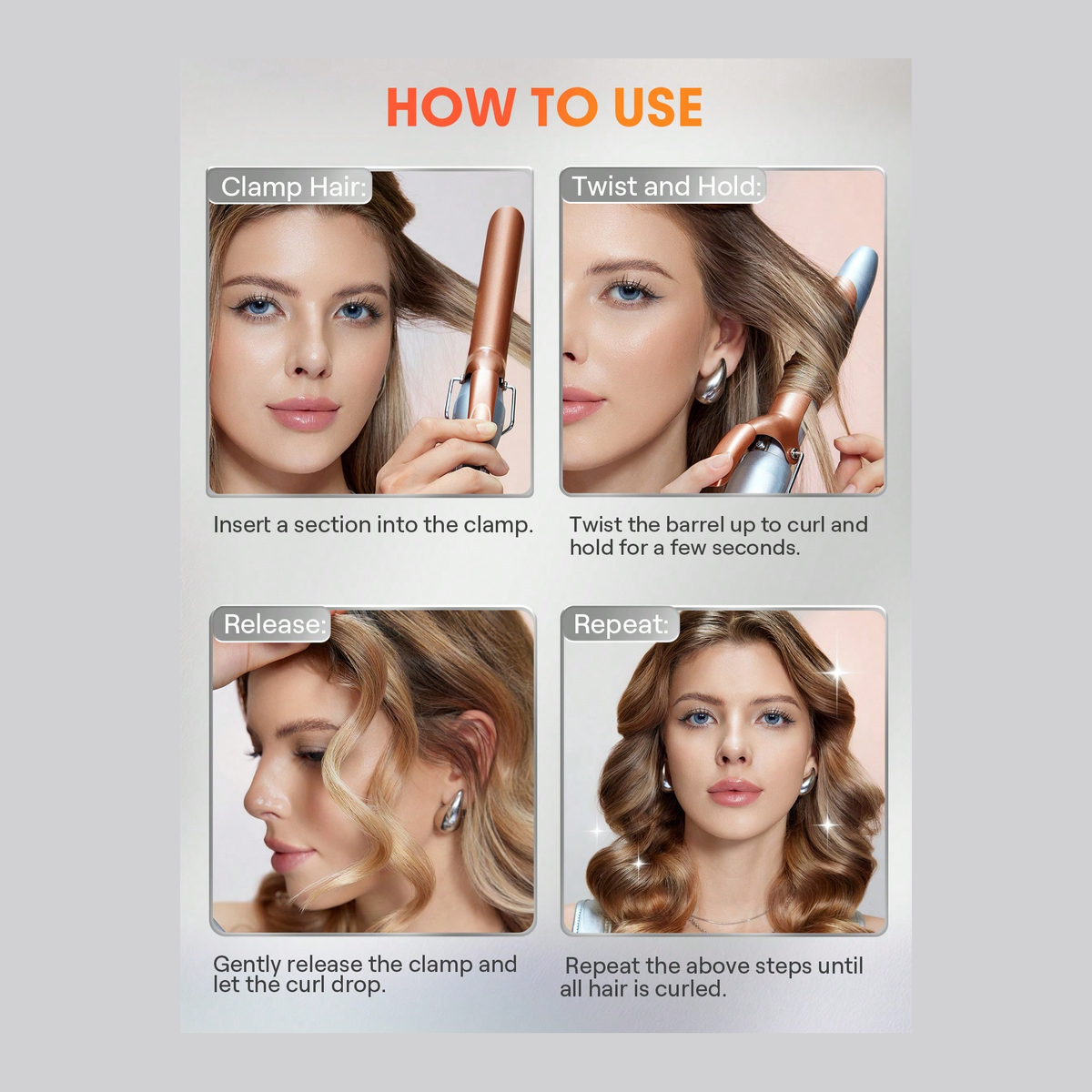 Sheglam It-Curl Rotating Curling Iron