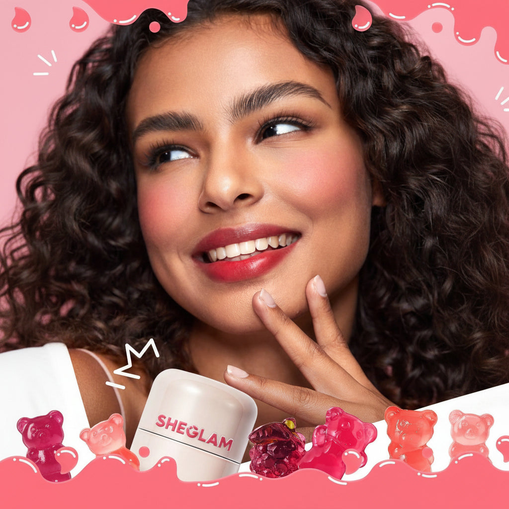 Sheglam Jelly Licious Hydrating Lip & Blush Tint 10gm
