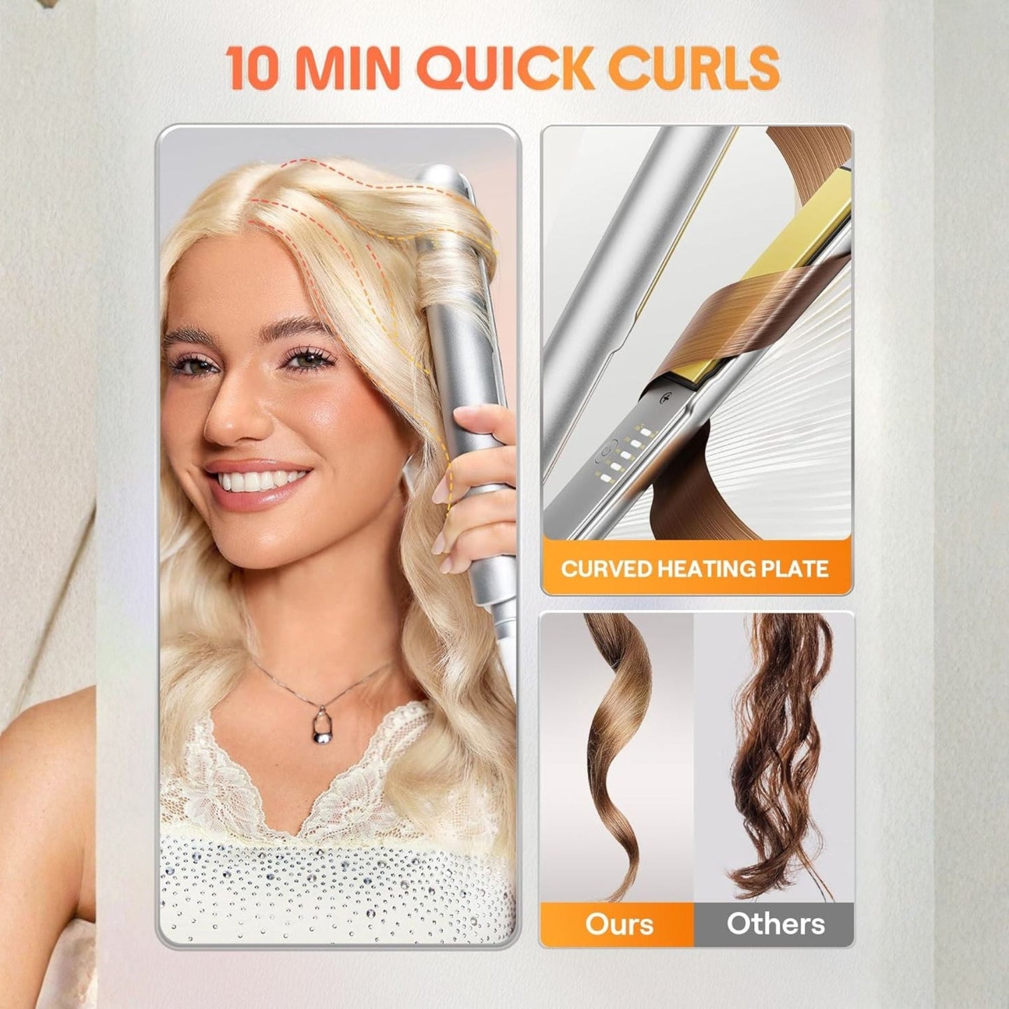 Sheglam Sleek Chic Wide Glide Straightener