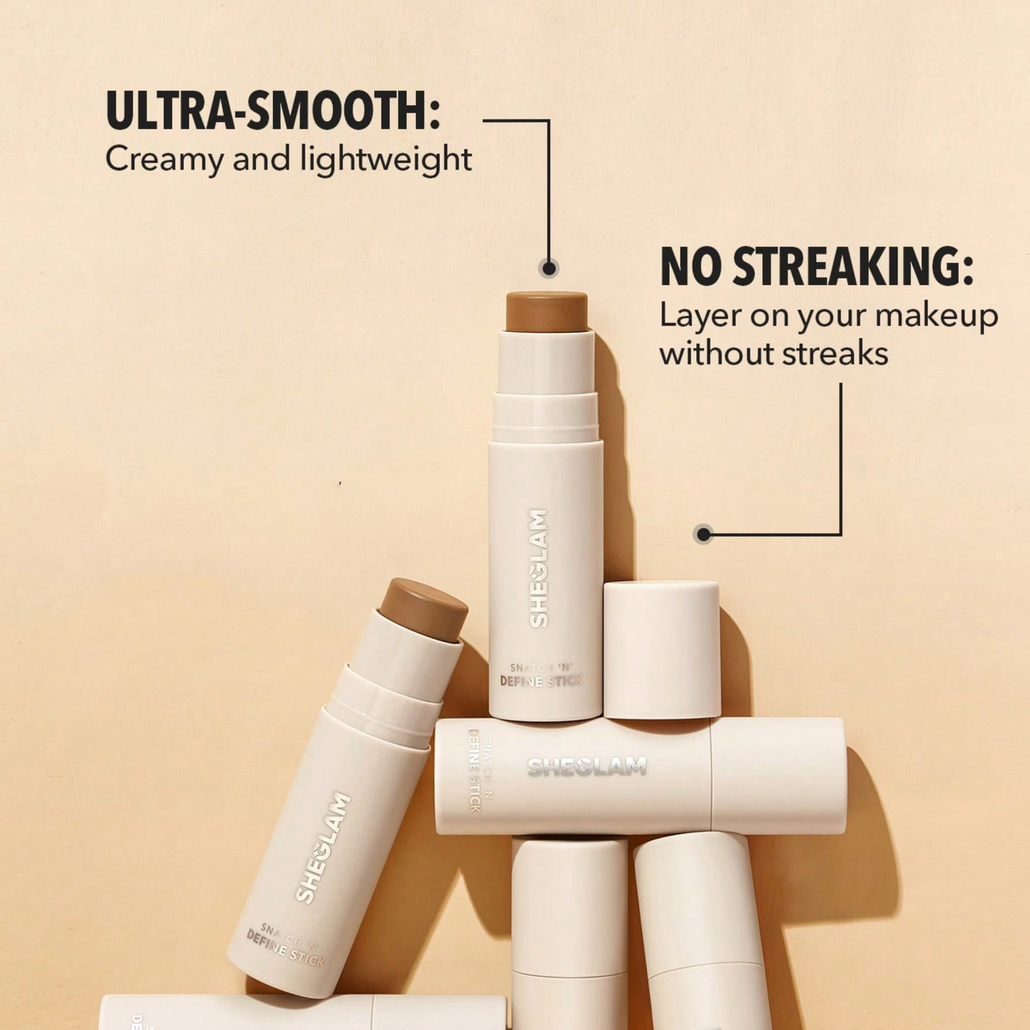 Sheglam Snatch 'N' Define Stick 7.5gm