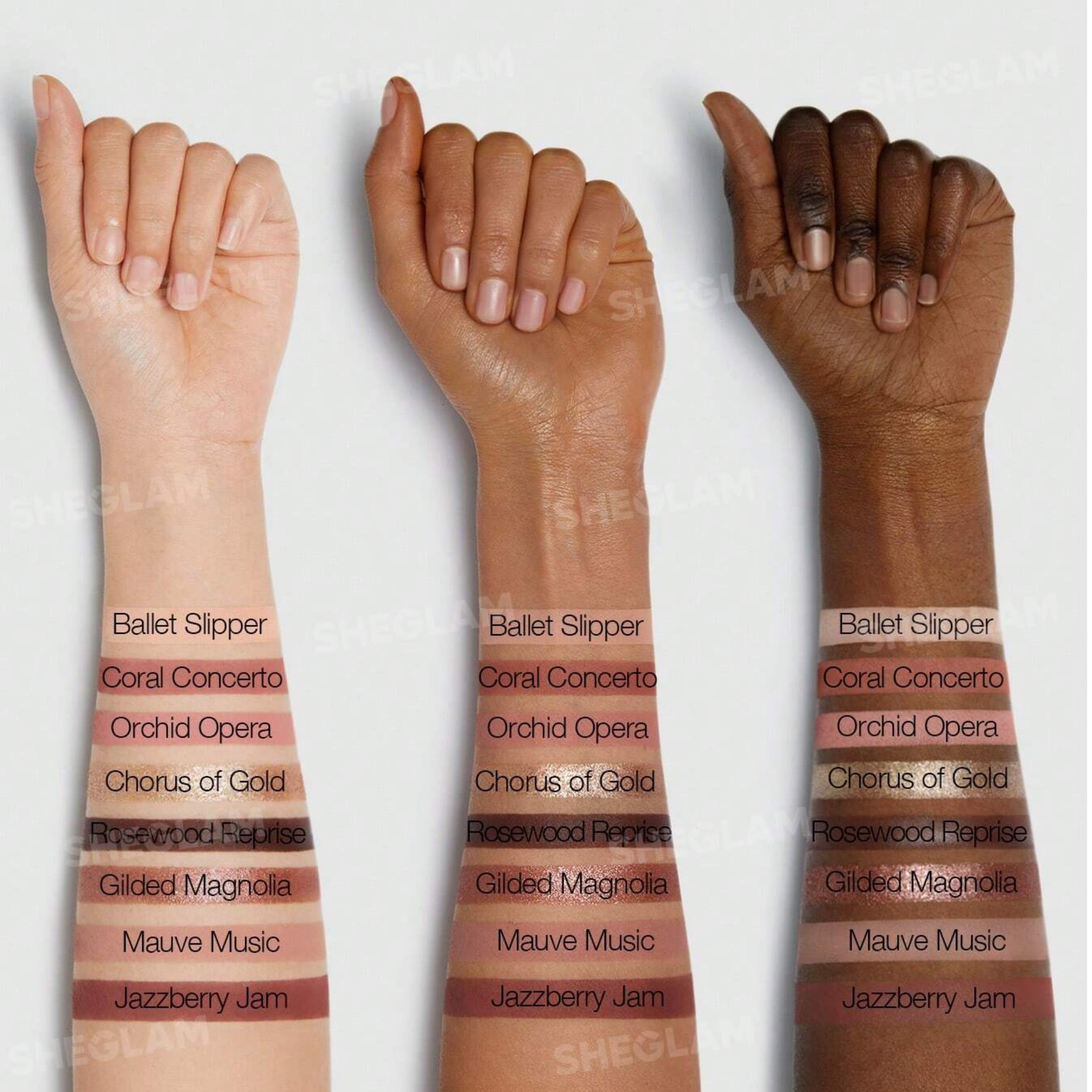 Sheglam Vinyl Pop Color Palette 8.5gm