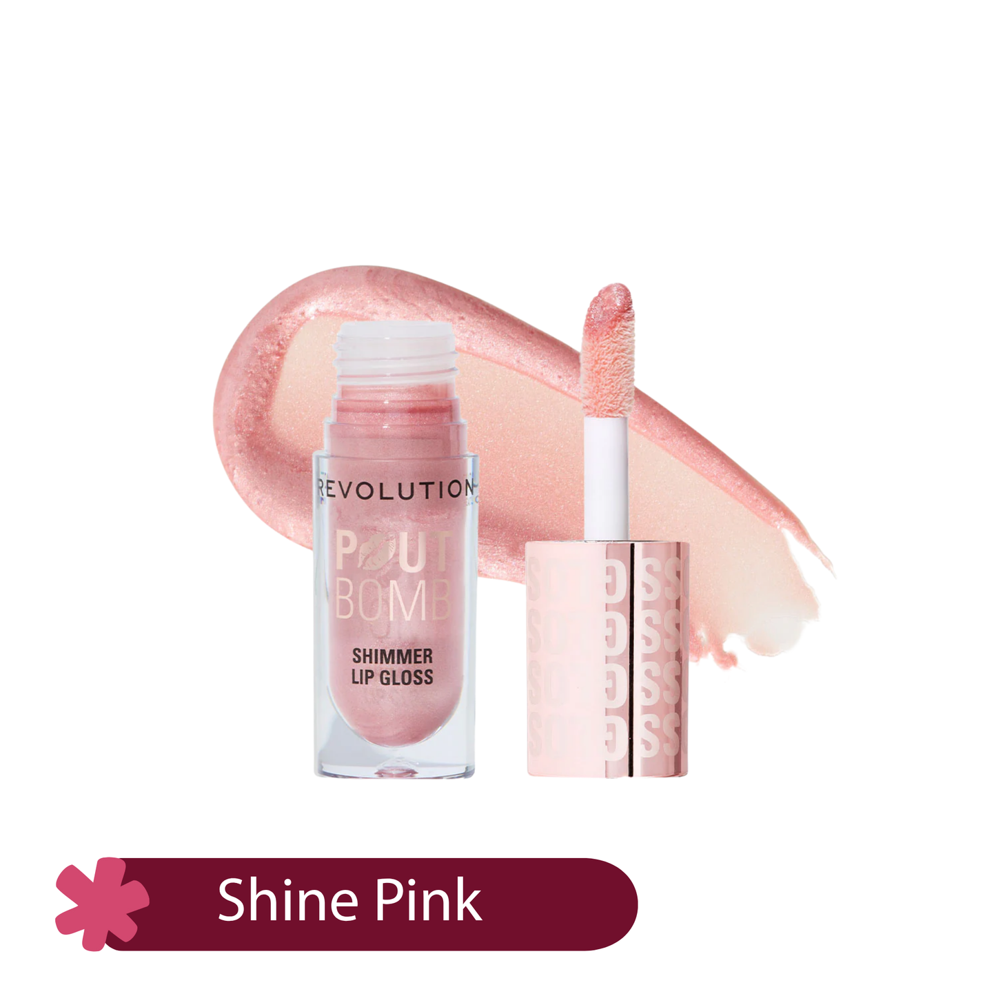 Revolution Pout Bomb Shimmer Lip Gloss 4.5ml