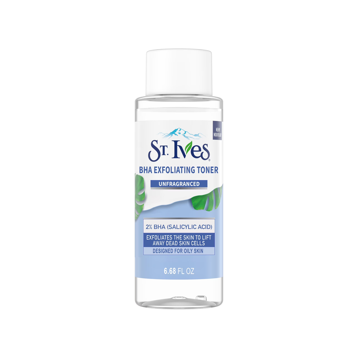 St'Ives Unfragranced BHA Exfoliating Facial Toner For Oily Skin