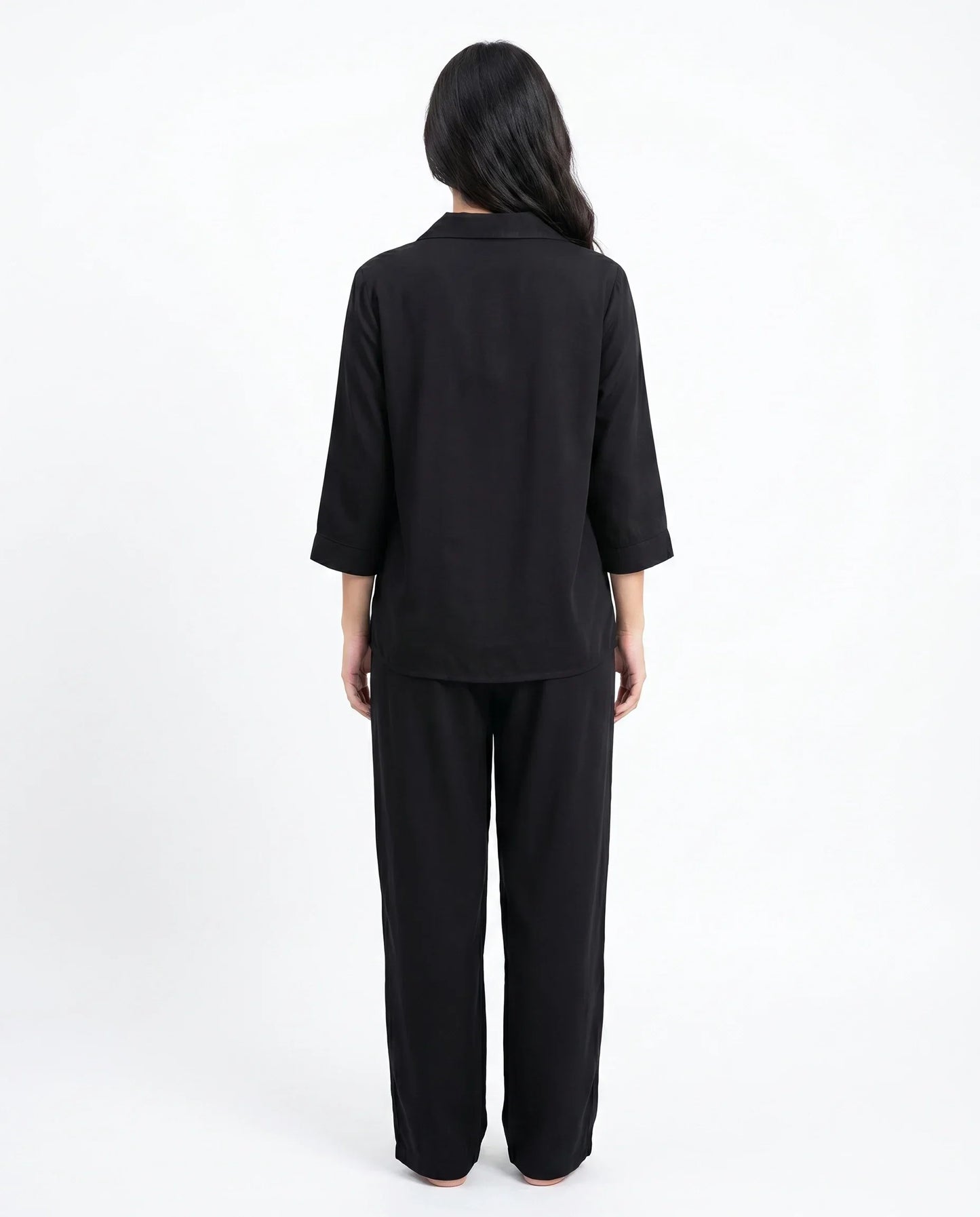 Sajiero Summer Loungewear Set Softco Black