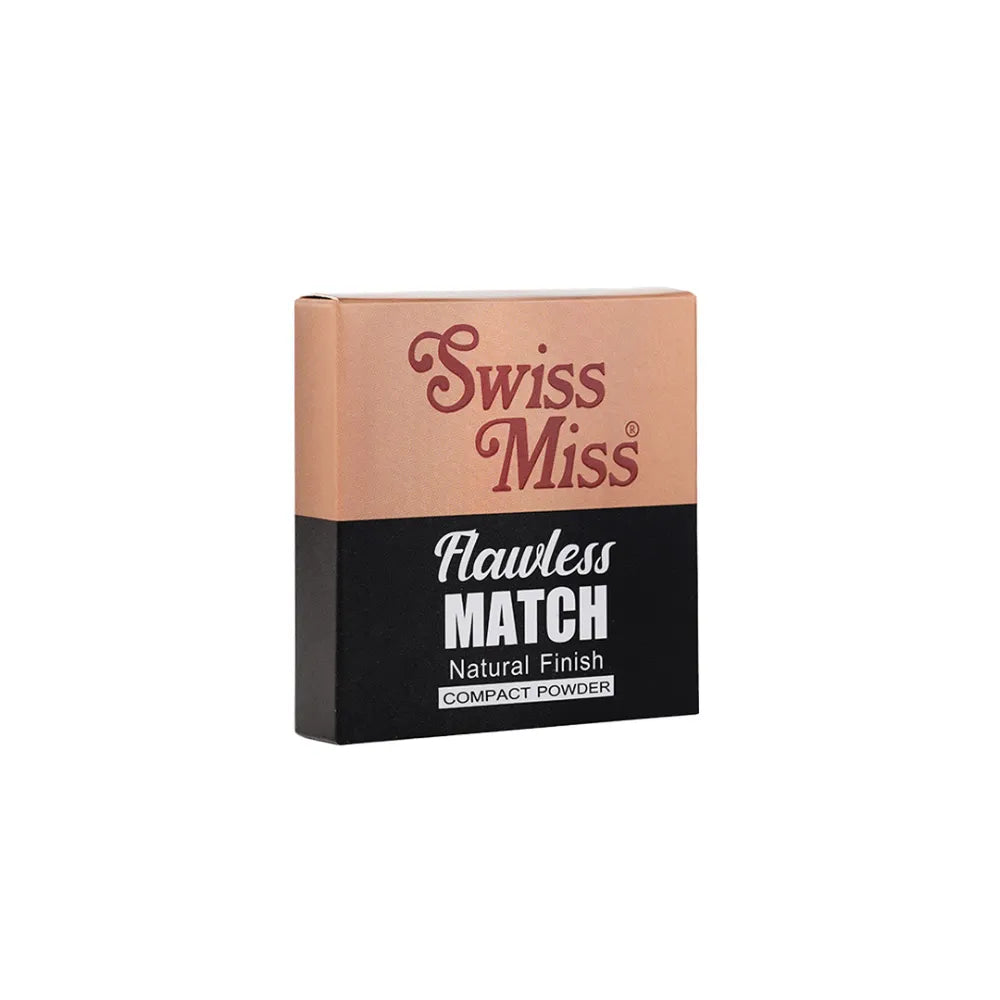 Swiss Miss Flawless Match Natural Finish Compact Powder 12gm