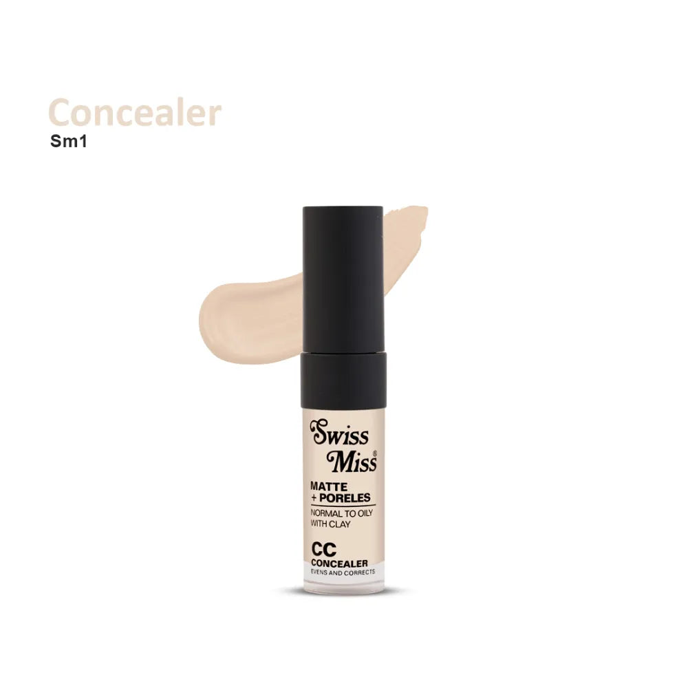Swiss Miss Matte + Poreless CC Concealer 6ml