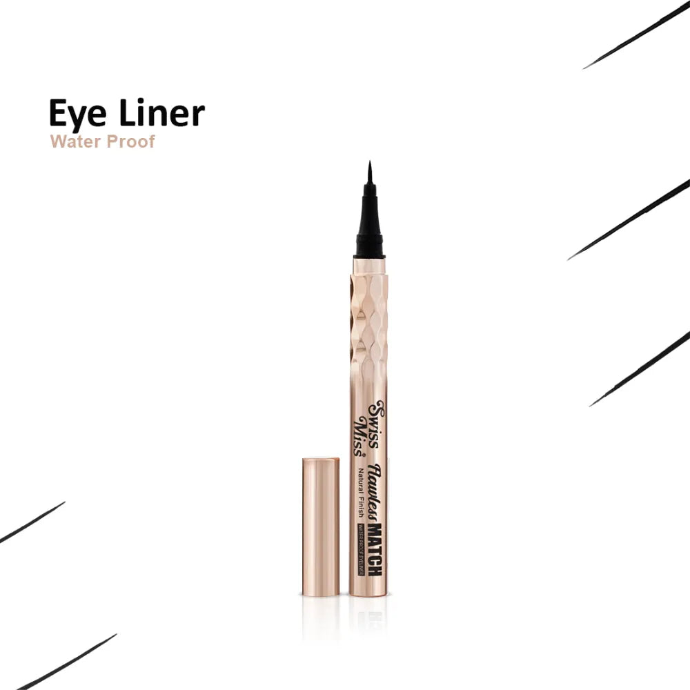 Swiss Miss Flawless Match Natural Finish Waterproof Eyeliner Pencil