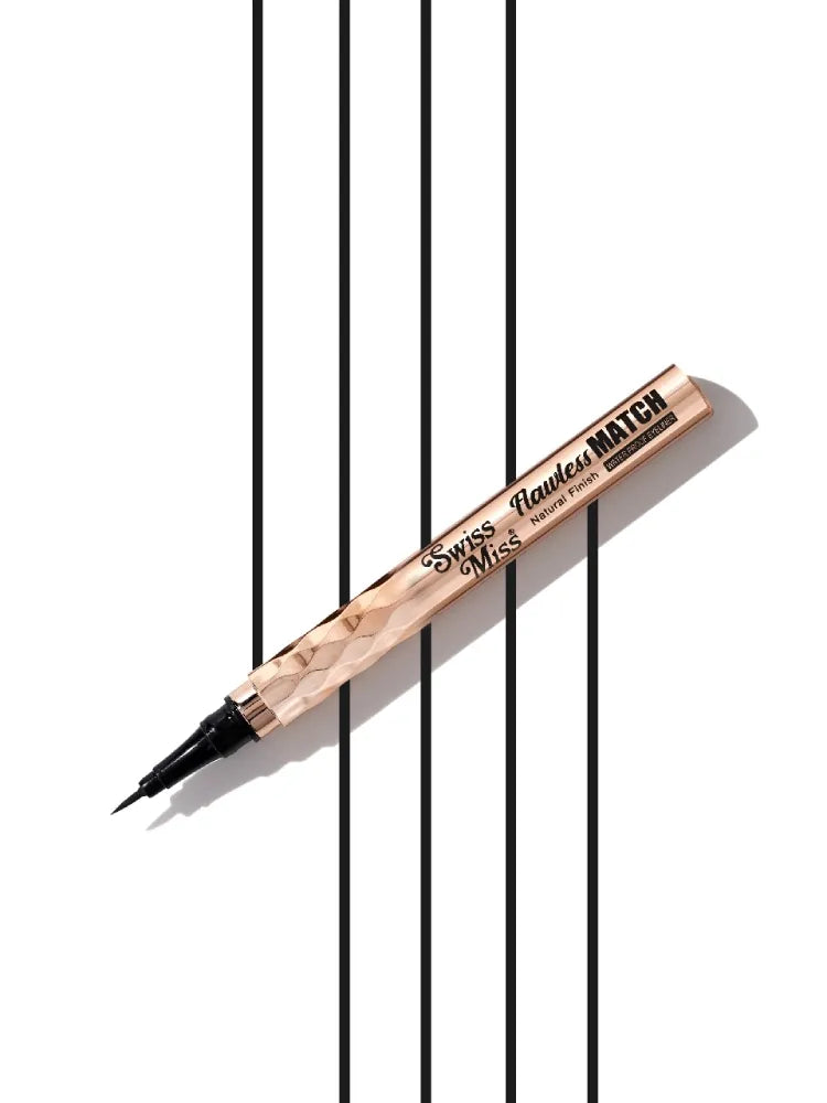 Swiss Miss Flawless Match Natural Finish Waterproof Eyeliner Pencil
