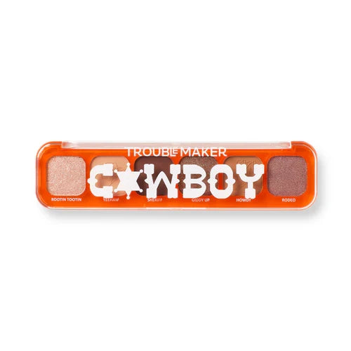 Trouble Maker Cowboy Little Trouble Eyeshadow Palette 7.2gm