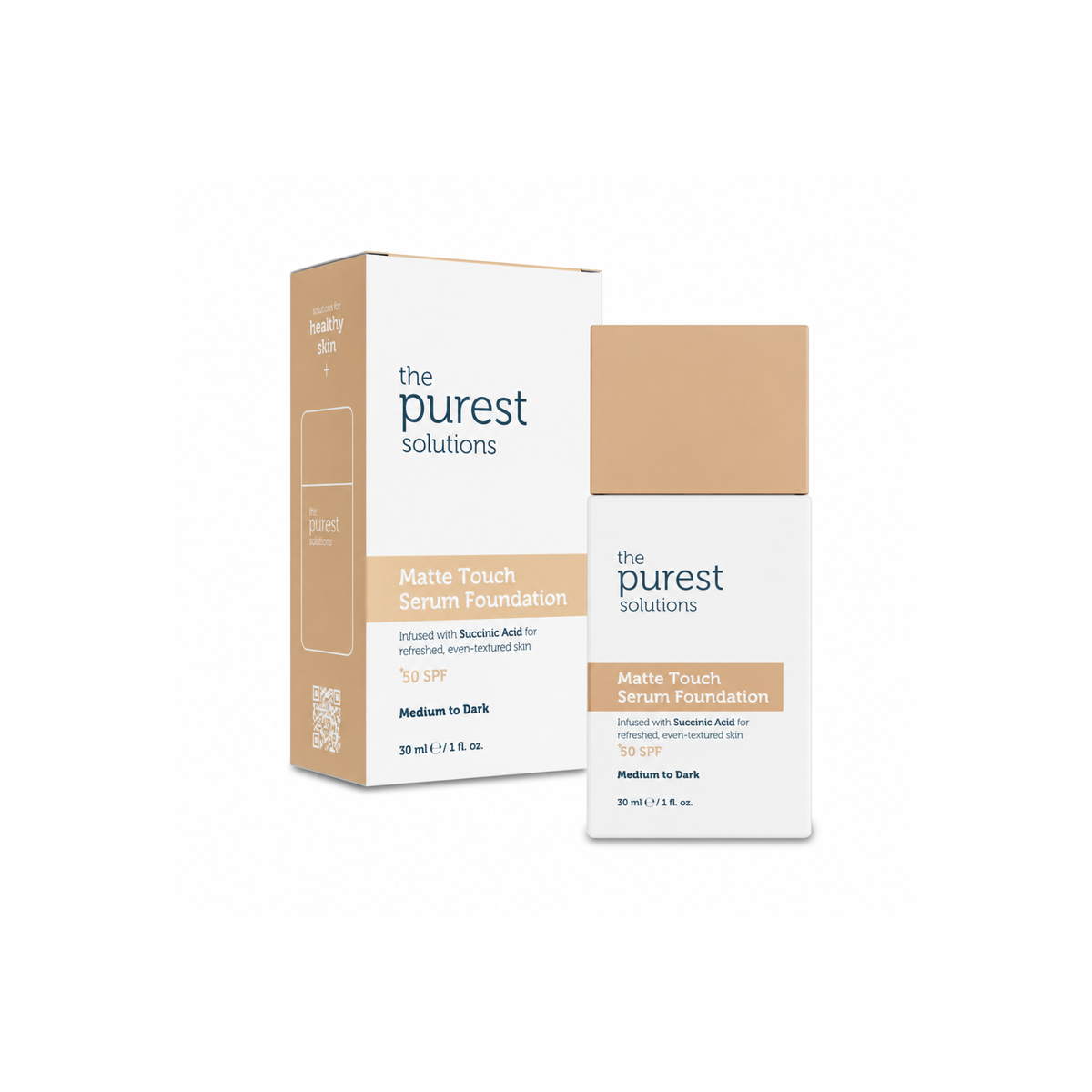 The Purest Solutions Matte Touch Serum Foundation SPF50++ 30ml
