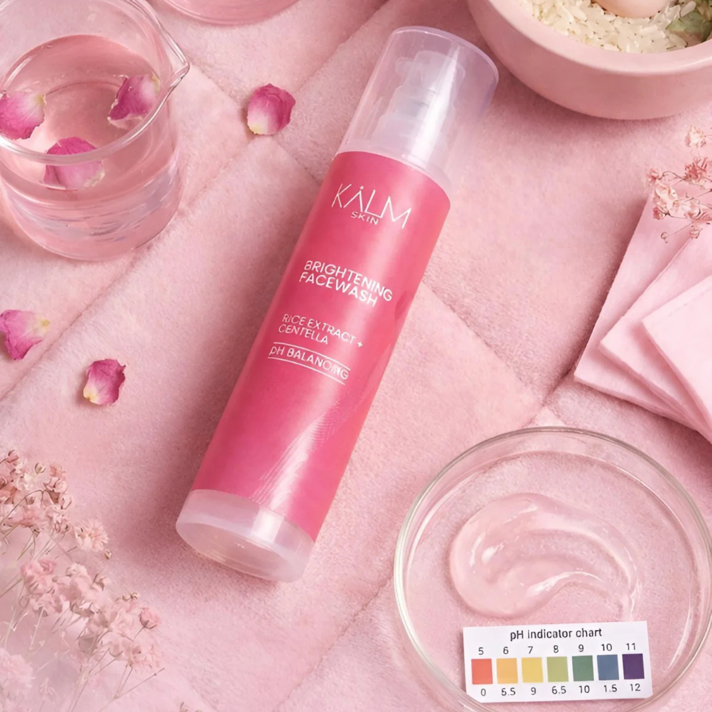 The Kalm Rice Brightening Facewash