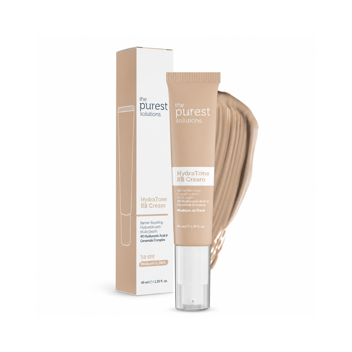 The Purest Solutions Hydra Tone BB Cream SPF 50+ 40ml