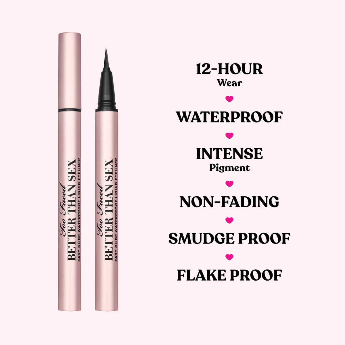 Too Faced Better Than Sex Easy Glide Waterproof Liquid Eyeliner 0.6ml