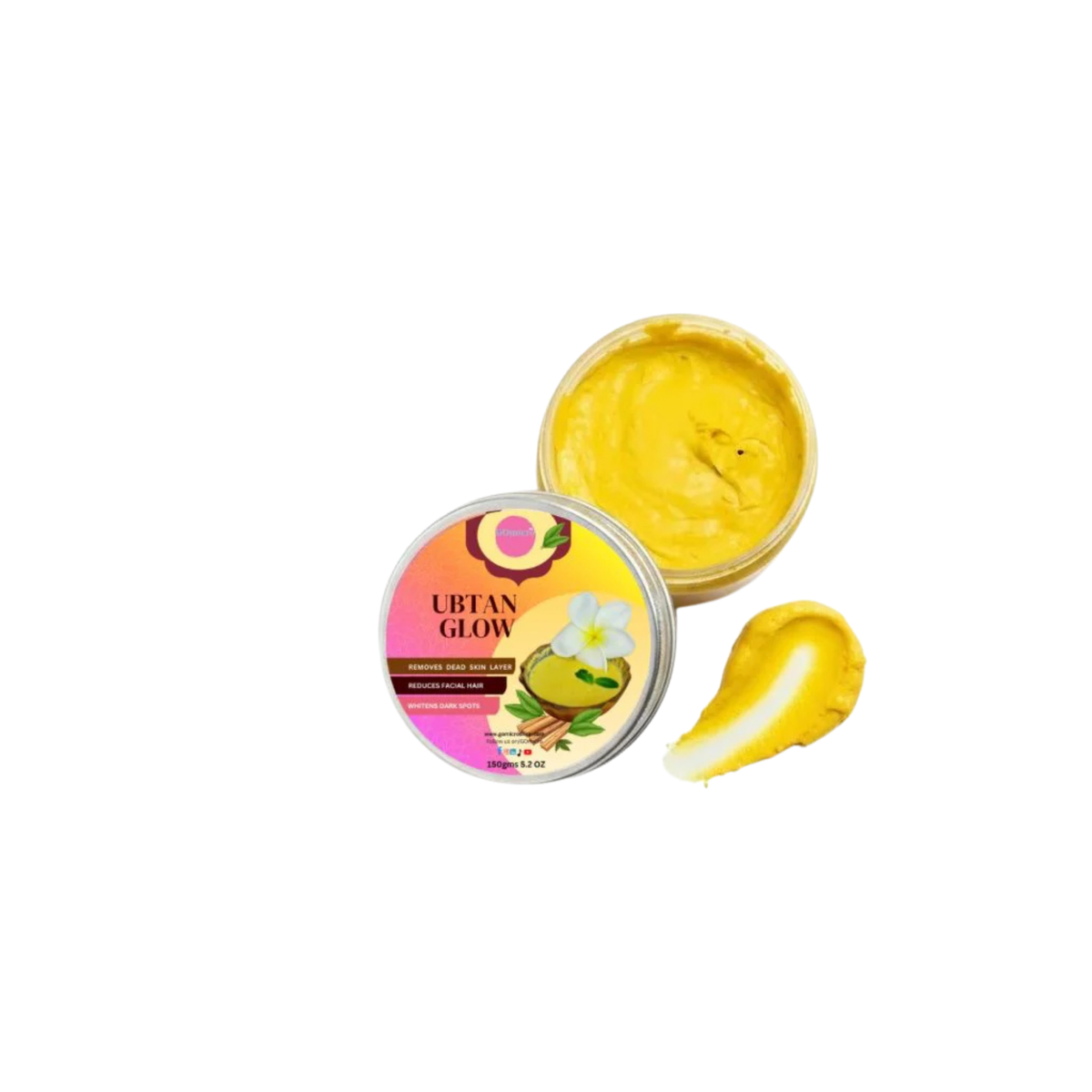 GOmicro Ubtan Glow Brightening Facial Paste