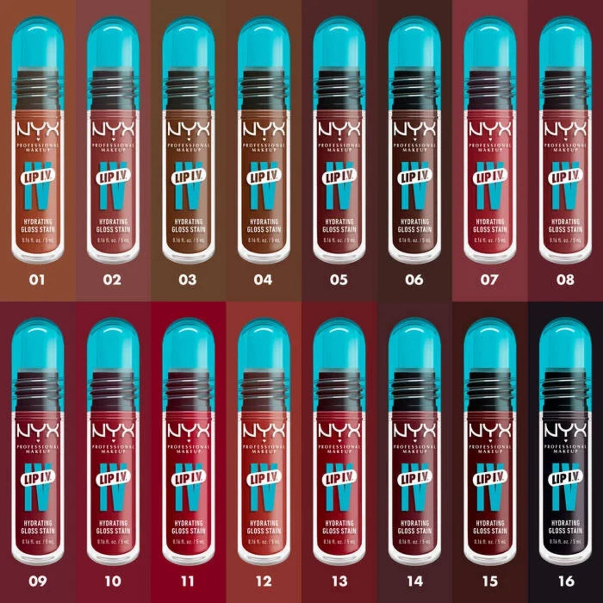 NYX Lip IV Hydrating Gloss Stain 5ml