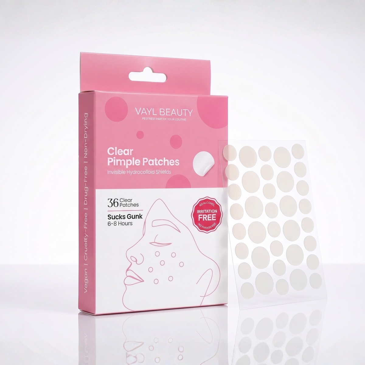 VAYL Beauty Clear Pimple Patches