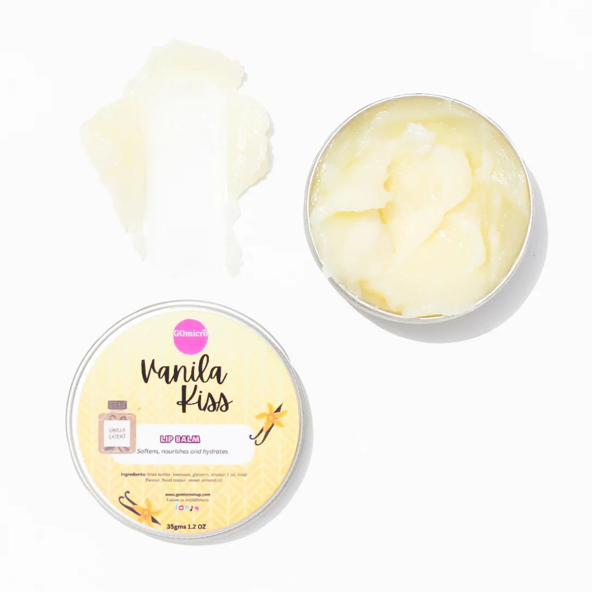 GOmicro Vanilla Lip Balm