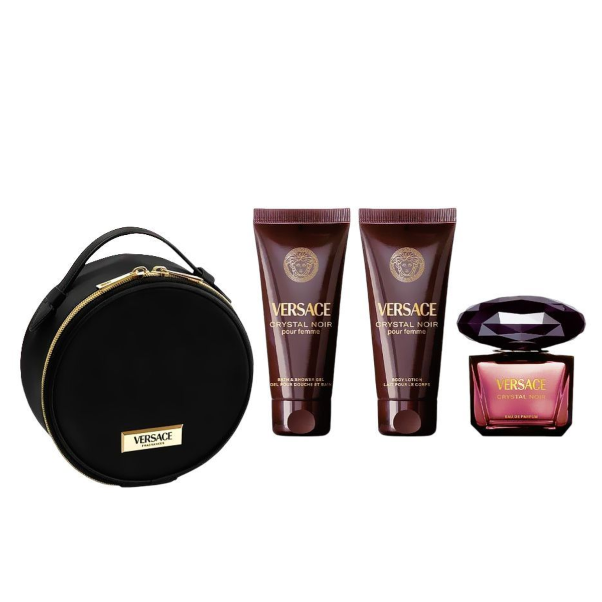 Versace Crystal Noir Pour Femme Gift Set