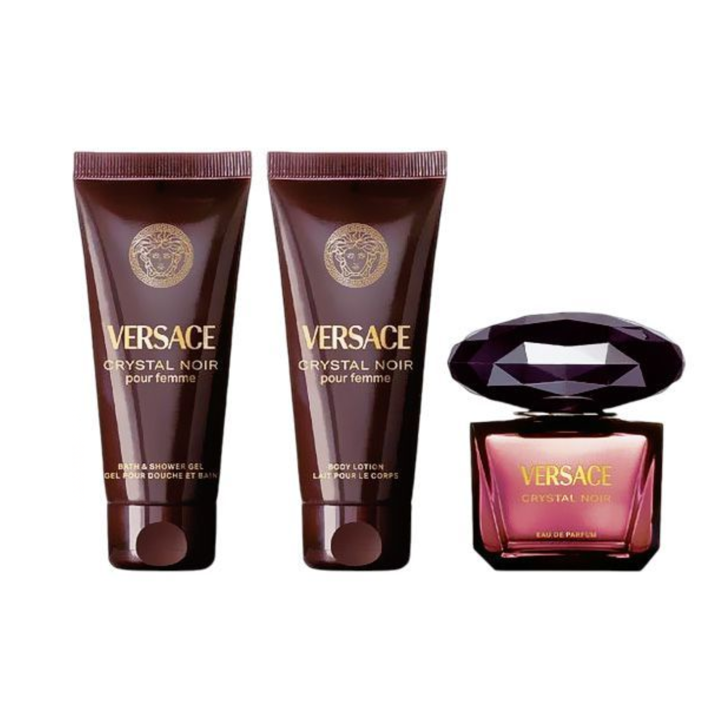 Versace Crystal Noir Pour Femme Gift Set