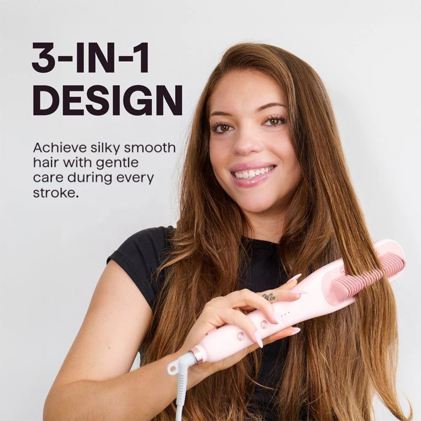 Wavytalk Steamline Pro Steam 3 in 1 Straightener Brush