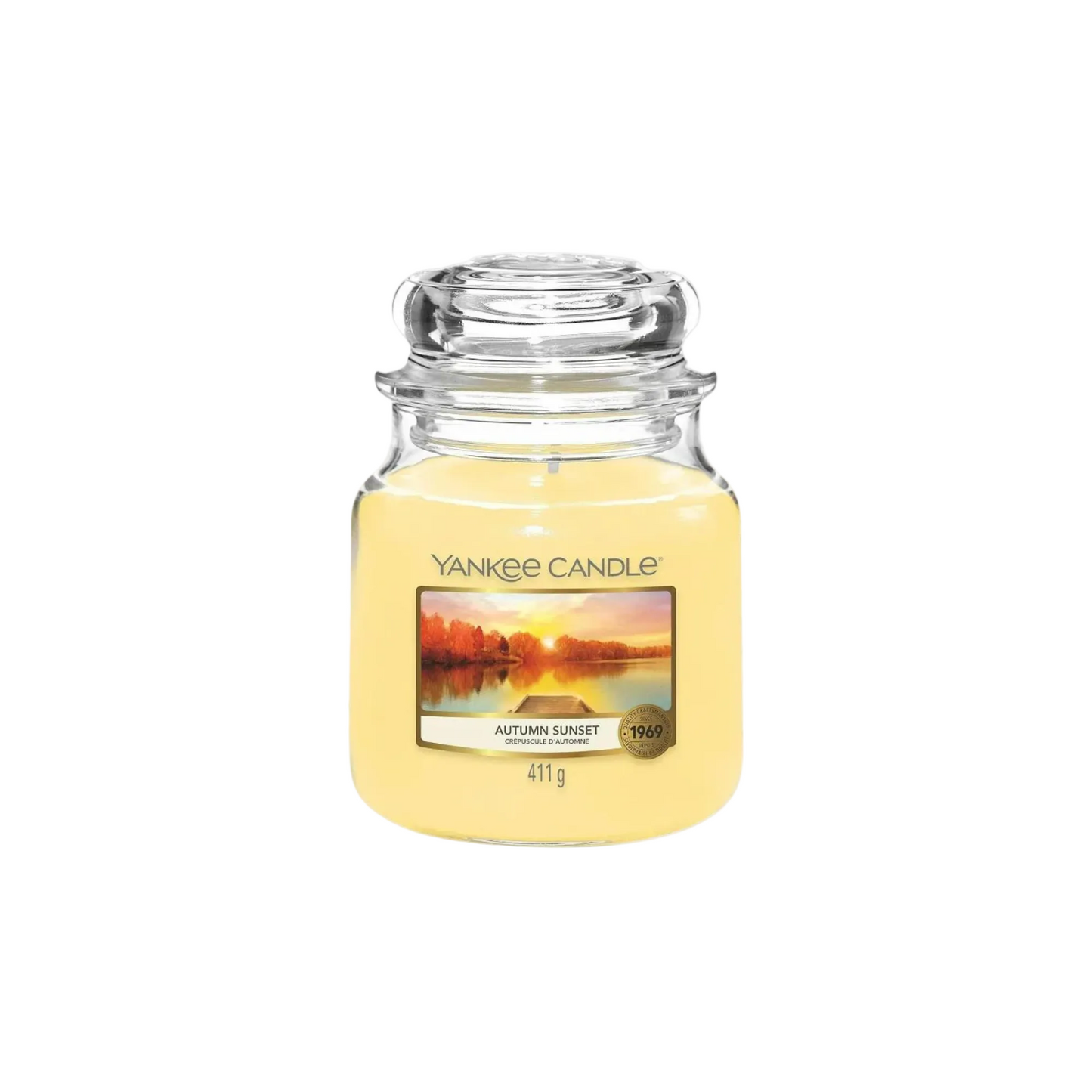 Yankee Autumn Sunset Scented Candle
