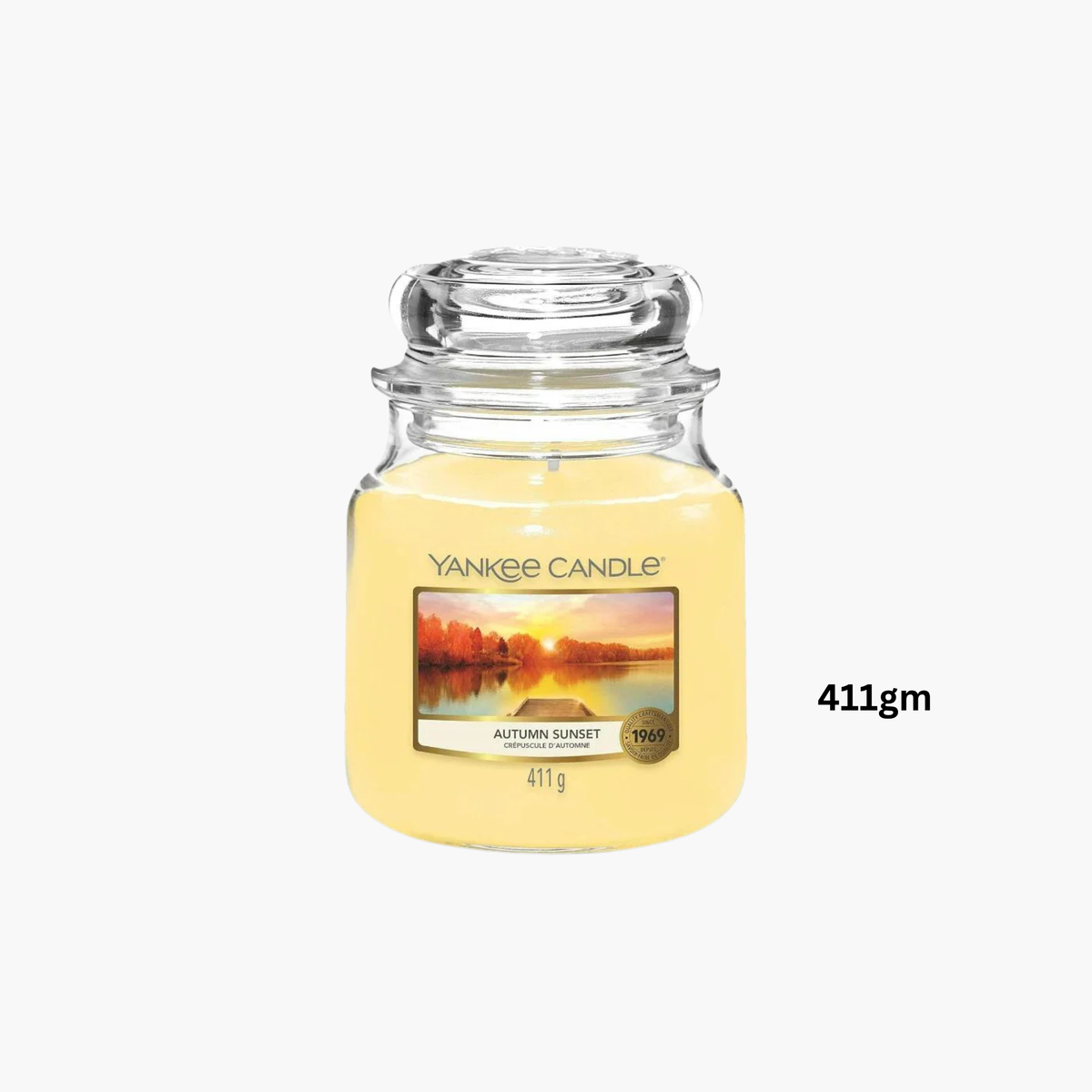 Yankee Autumn Sunset Scented Candle