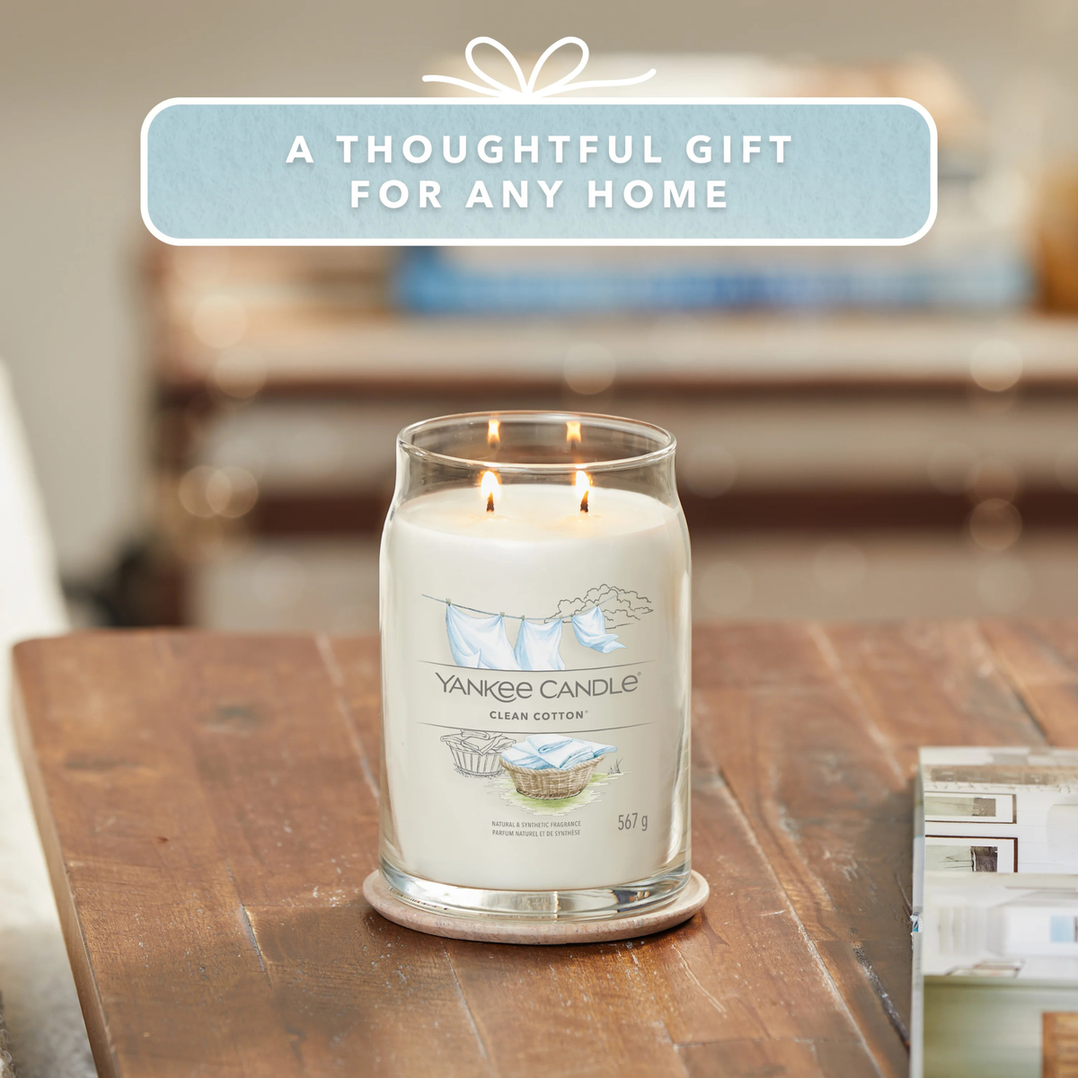 Yankee Clean Cotton Scented Candle