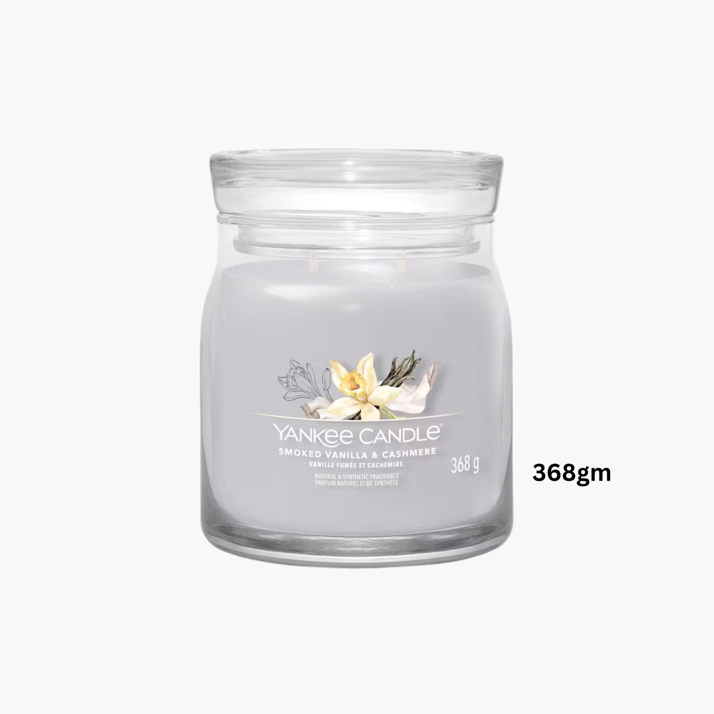 Yankee Smoked Vanilla & Cashmere Scented Candle