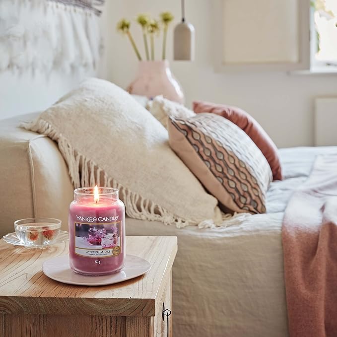 Yankee Sweet Plum Sake Scented Candle