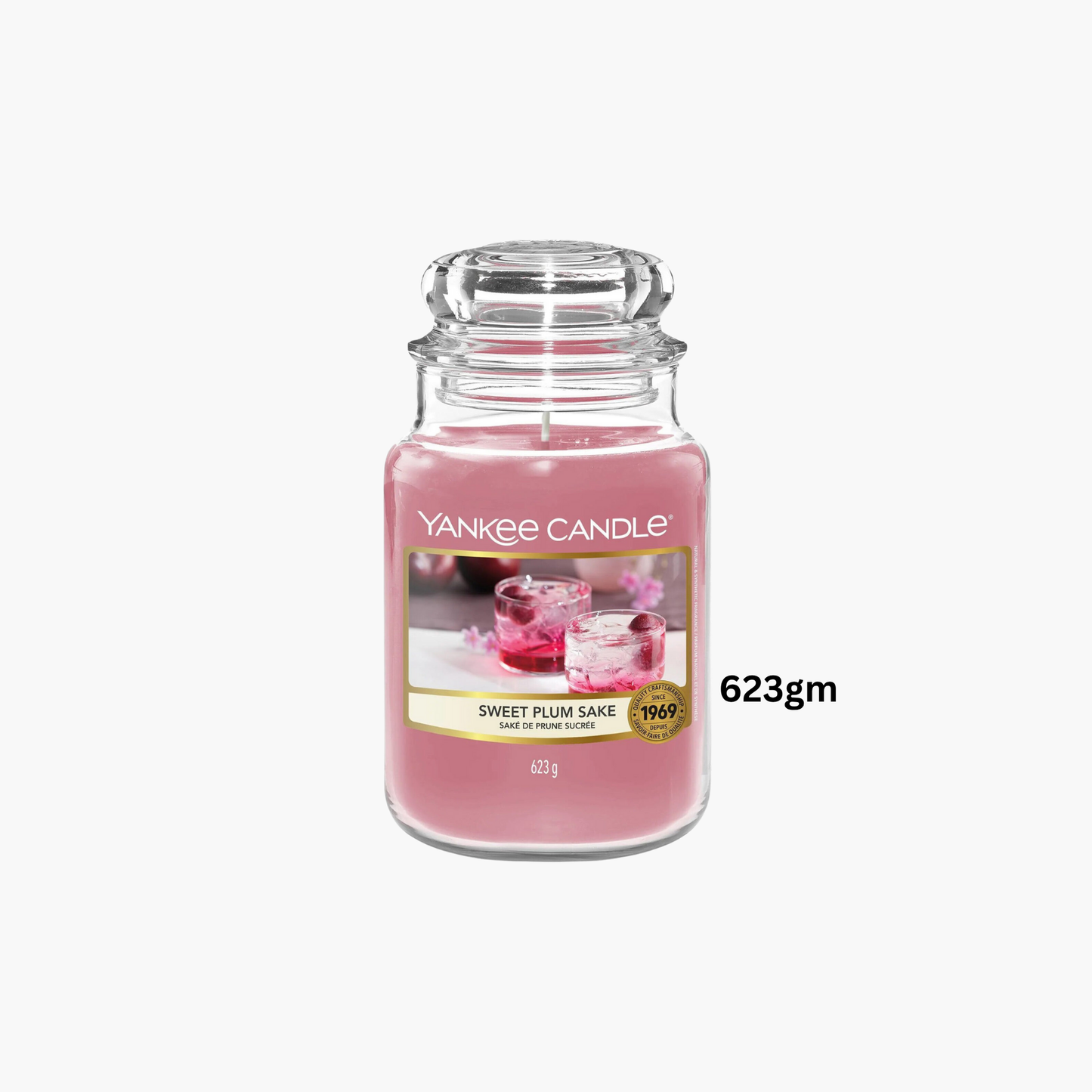 Yankee Sweet Plum Sake Scented Candle