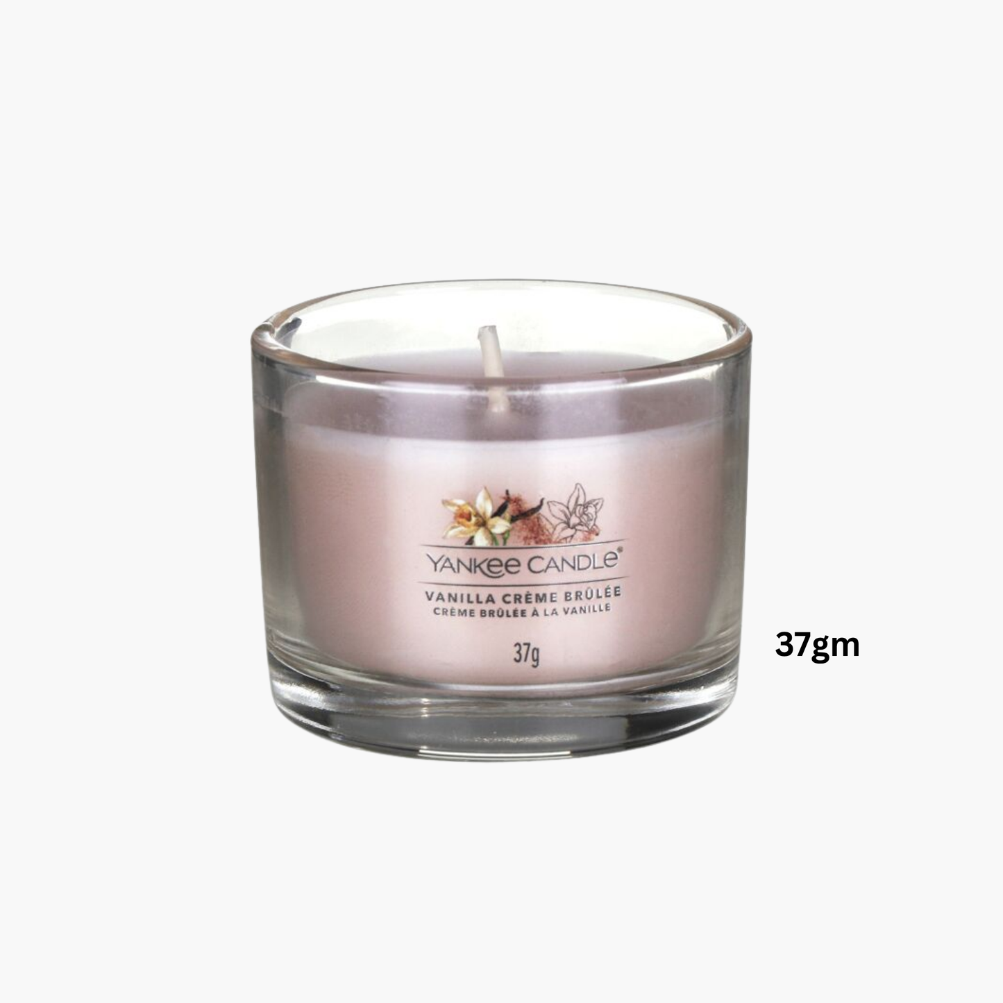 Yankee Vanilla Creme Brulee Scented Candle 37gm