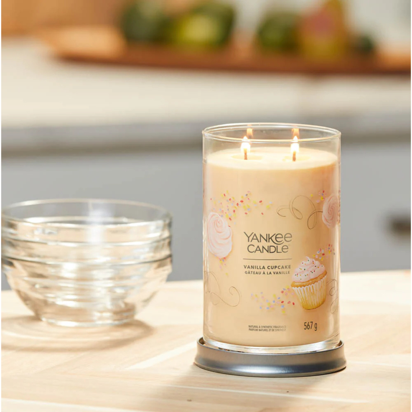 Yankee Vanilla Cupcake Scented Candle