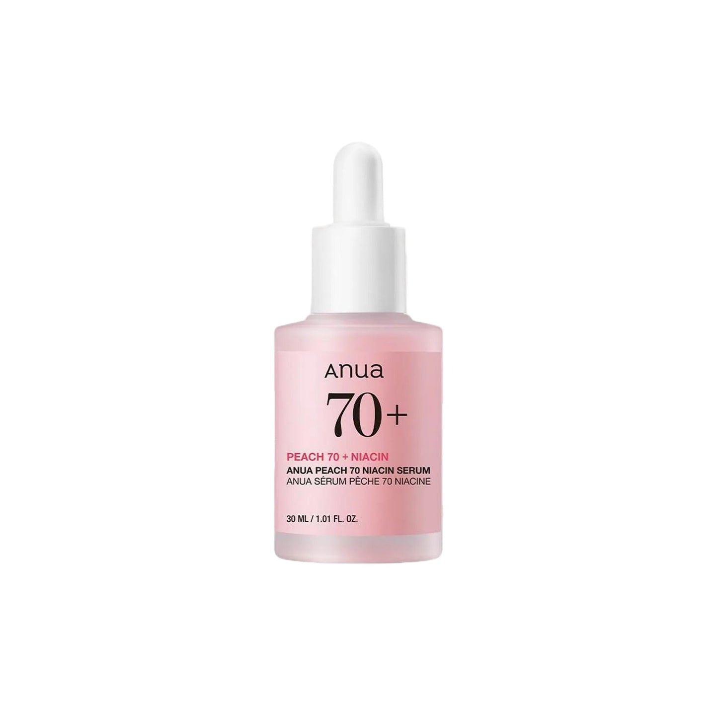 Anua Peach 70+ Niacin Serum 30ml + FREE Peach Niacin Mask