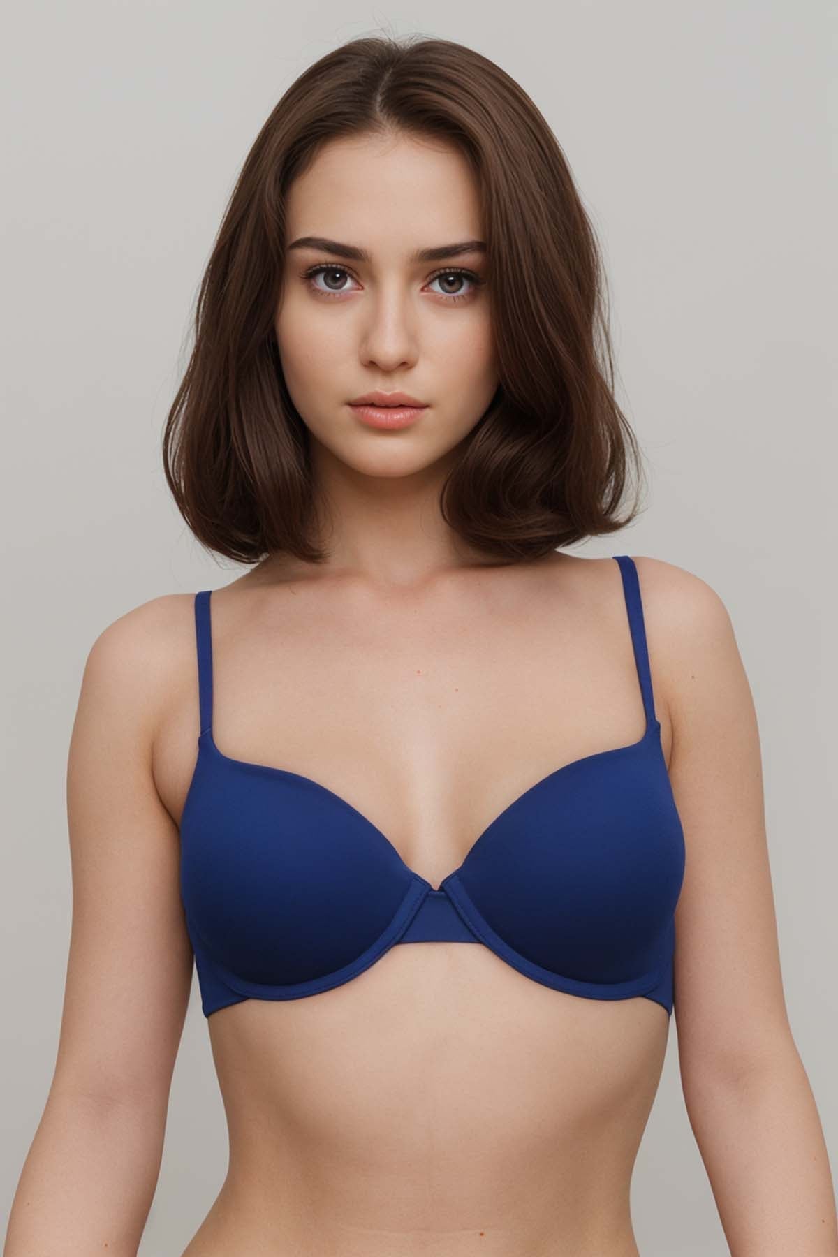 BLS Emily Wired And Padded Bra Blue