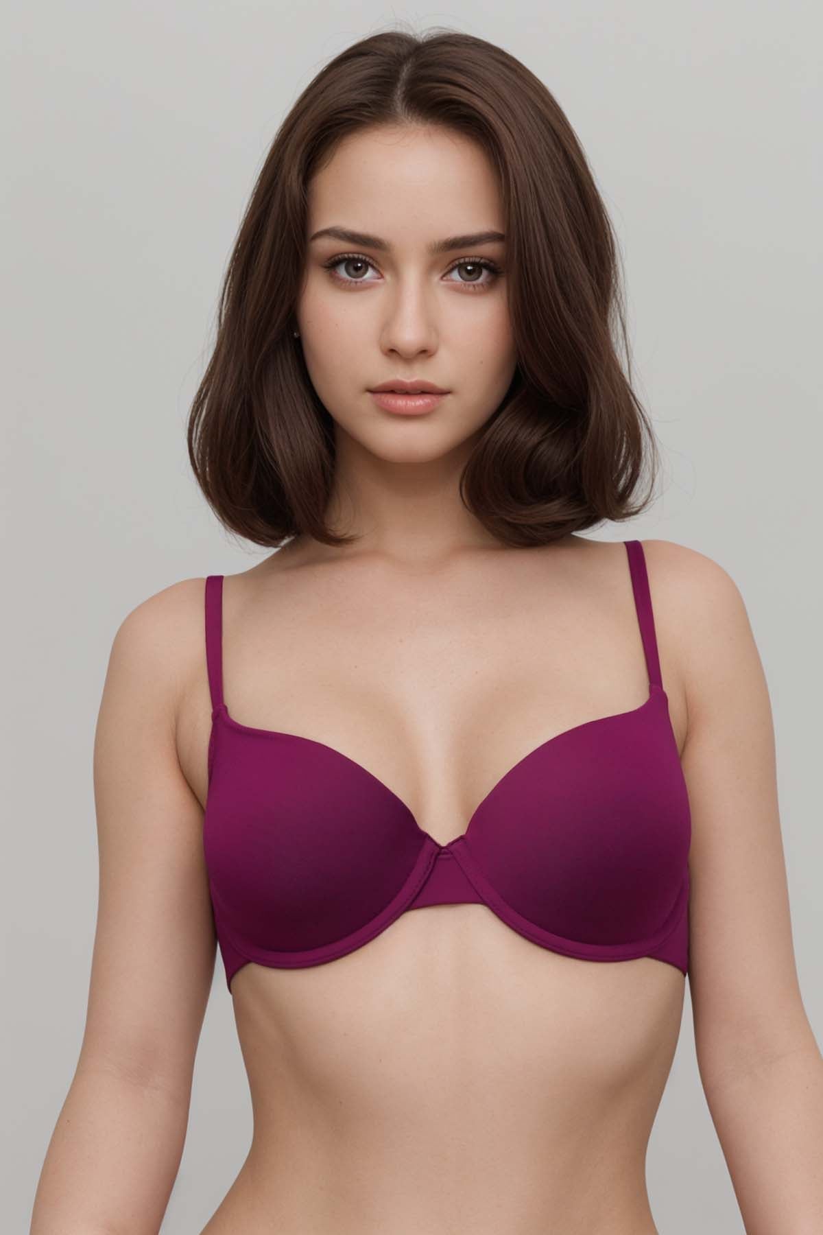 BLS Emily Wired And Padded Bra Fuscia