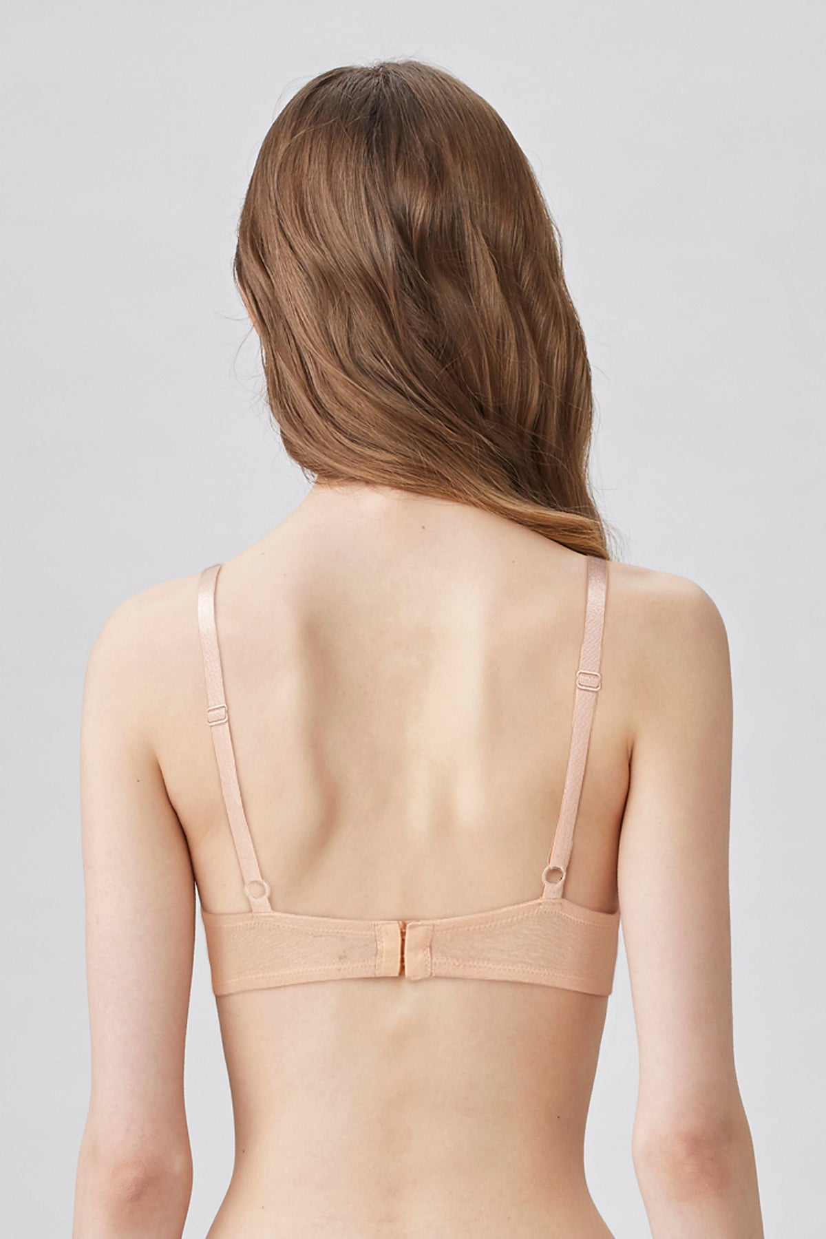 BLS Pero Wired And Padded Cotton Bra Skin