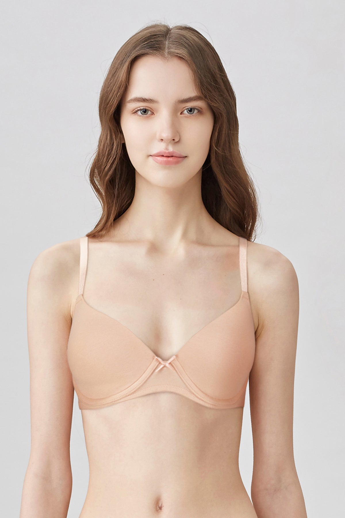BLS Pero Wired And Padded Cotton Bra Skin